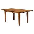 Small Butterfly Leaf Extension Dining Table Unfinished Solid Wood 