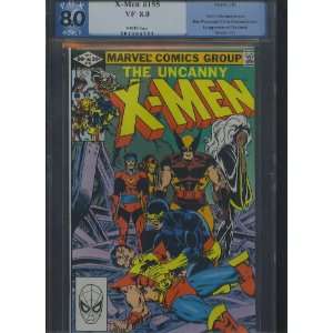    Uncanny Xmen #155 PGX Graded 8.0 Marvel Comic Book
