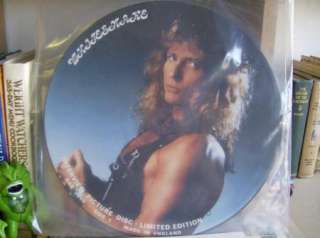 WHITESNAKE picture disc RECORD Interview LP Limited  