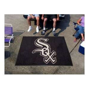  MLB Chicago White Sox Tailgate Mat / Area Rug: Sports 