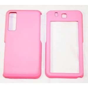 : Samsung Behold T919  T1 smartphone Rubberized Hard Case   Cool Rose 