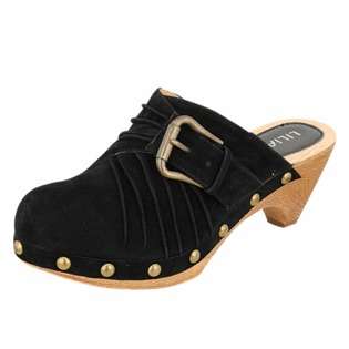Shoes19 Clog 1 Black High Heel Shoes at 