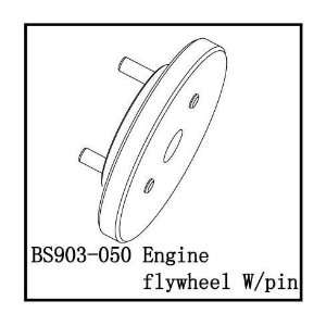  Engine Flywheel W/pin