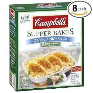 Supper Bake Garlic Chicken With Pasta, 21.7 Ounce Boxes (Pack of 8 