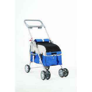 BestPet Blue Pet Stroller/Carrier/Car Seat at 