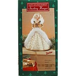 Barbie Stocking Hanger Happy Holidays 