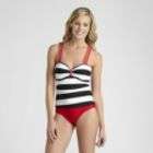 US Polo Assn. Womens Tankini One Piece Swimsuit