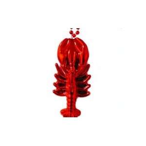  Giant Metallic Lobster Mardi Gras Bead 12 pc [Office 