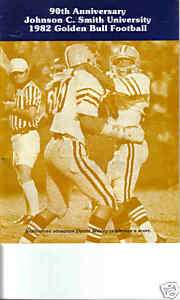 1982 Johnson C. Smith University Football Media Guide  