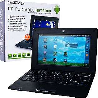 10 inch Android 2.2 Netbook Laptop with Flash Player  Crystal View 