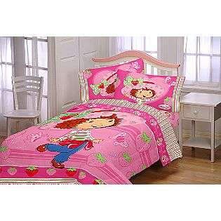 Strawberry Shortcake Twin Comforter Set  Bed & Bath Decorative Bedding 
