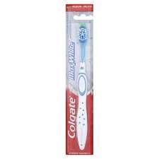 Colgate Max White Toothbrush Medium   Groceries   Tesco Groceries
