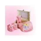 Aurora Plush Baby Girl Comfy Gift Set
