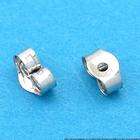 In Gifts Jewelry Finding   14K White Gold Small Earring Backs