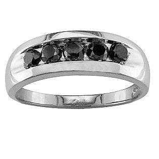   White Diamond Bypass Ring in Sterling Silver  Jewelry Diamonds Rings