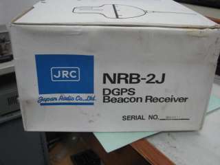 JRC NRB 2 GPS DGPS Beacon Receiver let GPS to 2 meters  