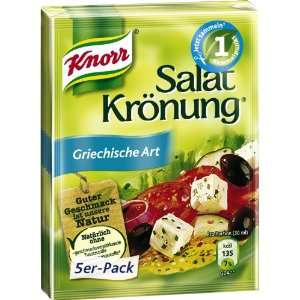 Knorr Salatkroenung Greek Style  Grocery & Gourmet Food