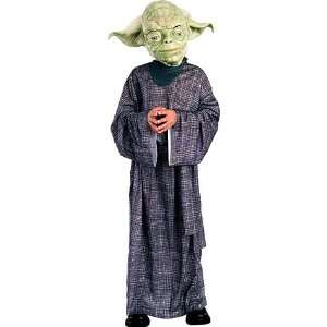  Boys Yoda Costume Deluxe   Star Wars   Medium: Toys 