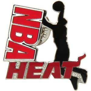 NBA Miami Heat NBA Player Silhouette Pin Sports 