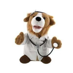11 Tall Dr. Phil Goode Animated Plush Collie Puppy Dog : Toys & Games 