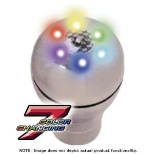 LED Aluminum Gear Shift Knob  7 Color: Automotive