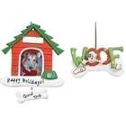 Roman Club Pack of 12 Pet Keepsakes Woof & Doghouse Photo Frame 
