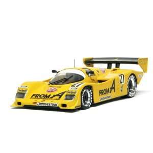  1/24 BRM Slot Car   Porsche 962C KITS   Froma Yellow   No 