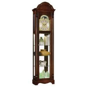 Ridgeway Clocks Clarksburg Quarts Clock Curio Cabinet  