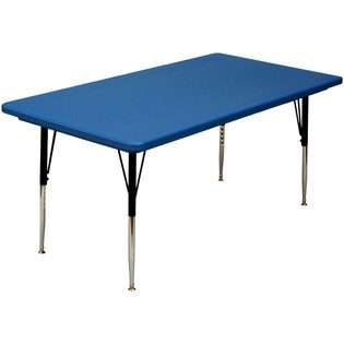   Blow Molded Adjustable Height Activity Table by Correll at 