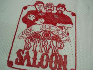 Vintage 60s 70s JOCK STRAP SALOON shirt Nylon Med  