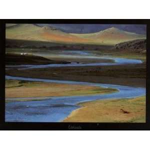  Les Steppes De Mongolie by Georges Bosio 32x24