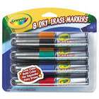 Crayola Dry Erase Markers, Chisel Tip, Assorted Colors, 8/Set, ST 