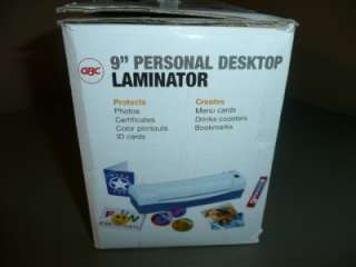 GBC 9 Personal Desktop Laminator Never Used in Original Box  