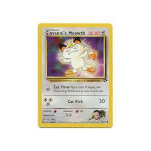  Pokemon Gym Challenge Unlimited Common Giovannis Meowth 