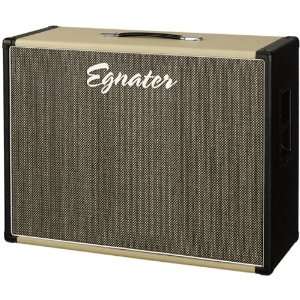 Egnater Tourmaster 212X 2x12 Guitar Extension Cabinet Black And Beige