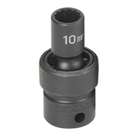 Grey Pneumatic 3/8 Drive 12 Point Standard Metric Universal Socket 