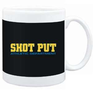 Mug Black Shot Put ATHLETIC DEPARTMENT  Sports  Sports 