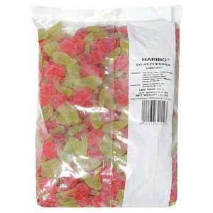 Haribo Fat Free Gummi Candy, Sour Cherries, 5 Pound Bag:  