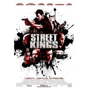  Street Kings Original 27x40 Double Sided Movie Poster 