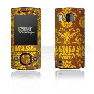  Design Skins for Nokia 6700 Slide   Brown Ornaments Design 