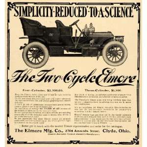  Two Cycle Car Models Clyde   Original Print Ad