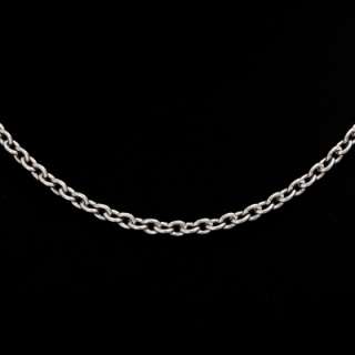 Mens Trendy Stainless Steel 20 Cable Chain Necklace  