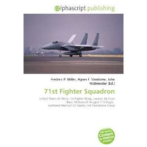  71st Fighter Squadron (9786132873804) Books