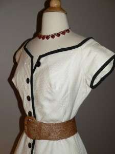   VLV 50s Rockabilly Shirt Sun Dress S M Robert Morton Full Skirt  