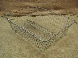 Vintage Metal Wire Dish Strainer  Antique Old Shabby  
