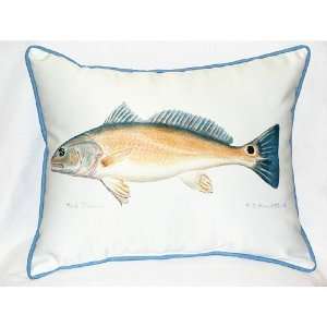  Betsy Drake HJ012 Red Drum Art Only Pillow 15x22 Home 