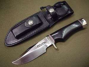 RANDALL KNIFE Model 23  41/2 GAMEMASTER Black Micarta Handle w/Black 