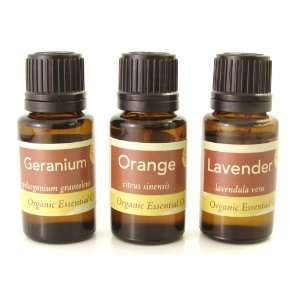    Organic Fusion Essential Oil 3 Pack, Organic Calming: Beauty