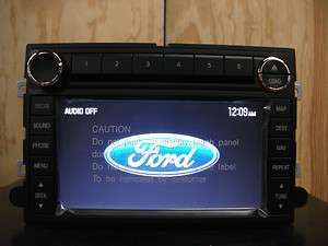 Ford factory OEM GPS navigation 6 disc CD  radio 07 08 09 8F9T 