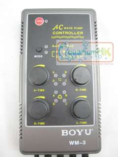 BOYU Aquarium Wave Maker x 4 + Form/Power Control WM 3  